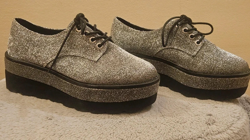 Plataforma estilo glitter N-37