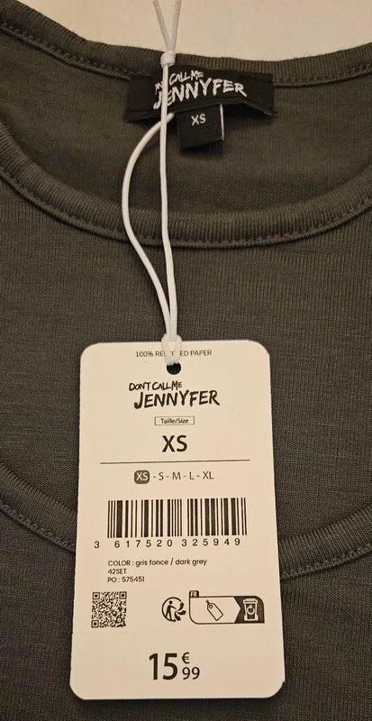 Camiseta Jennyfer doble capa