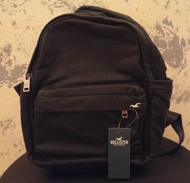 Mini Mochila Negra Hollister California