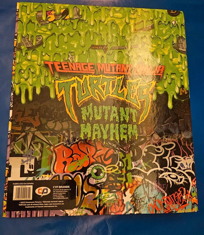 Carpeta anillas Tortugas Ninja Heroes