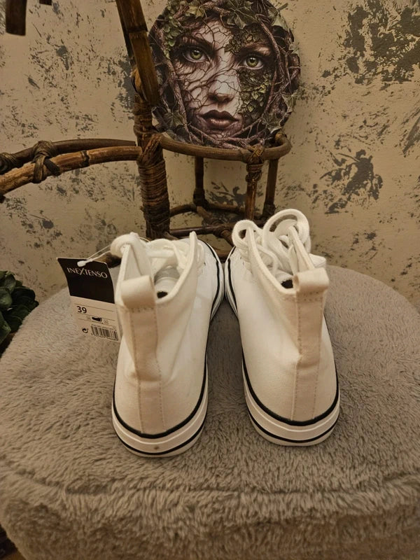 Zapatillas lona in Extenso caña alta