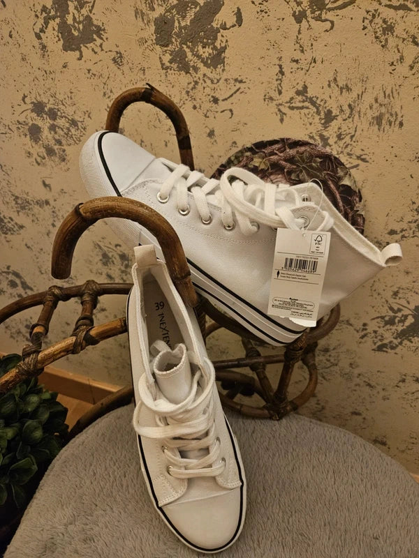 Zapatillas lona in Extenso caña alta