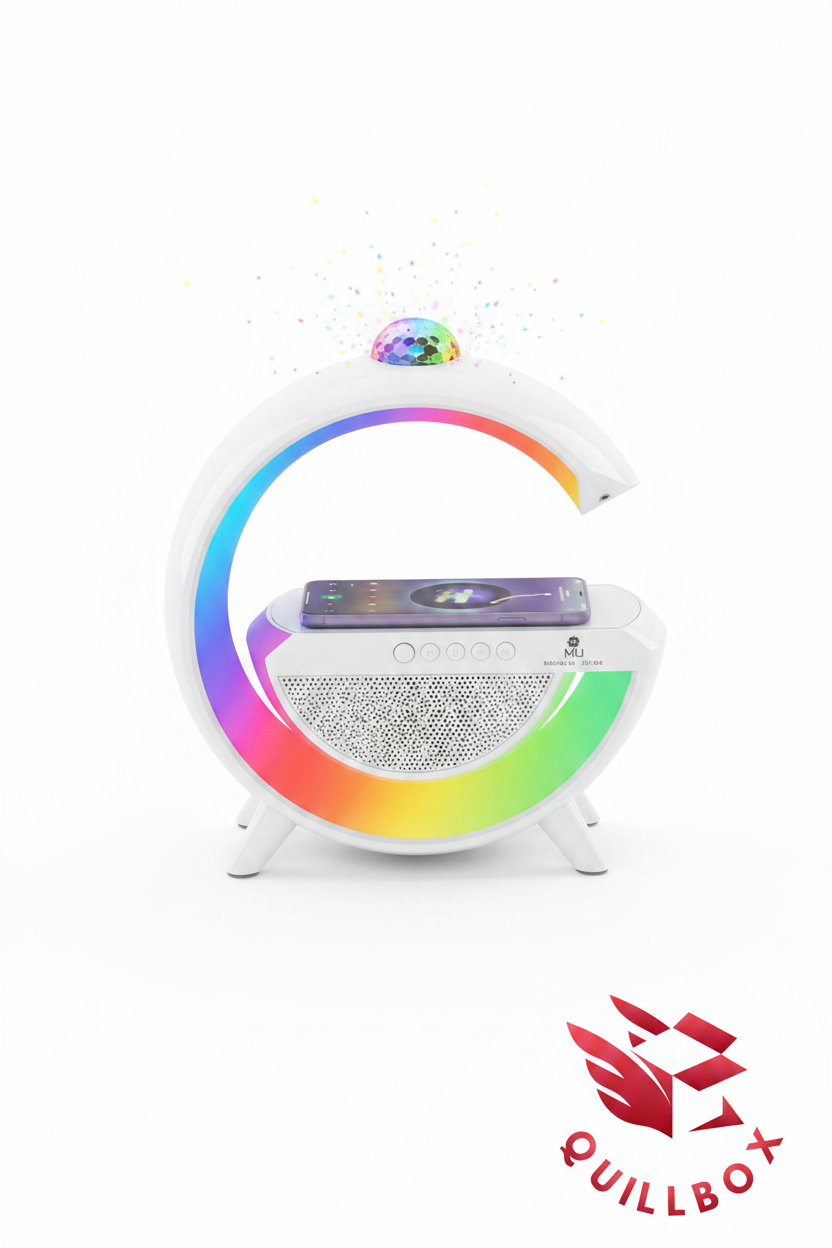 Altavoz MU KP-552 Carga Inalámbrica LED