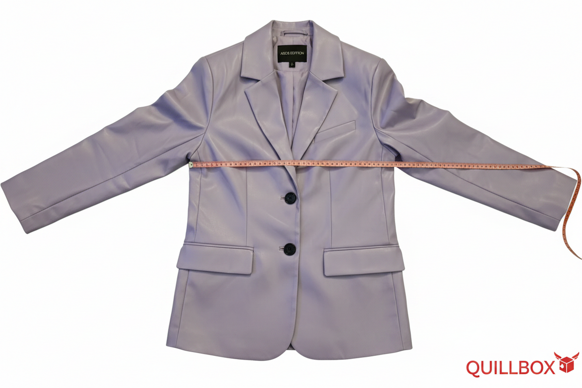Americana ASOS DESIGN Polipiel Lila