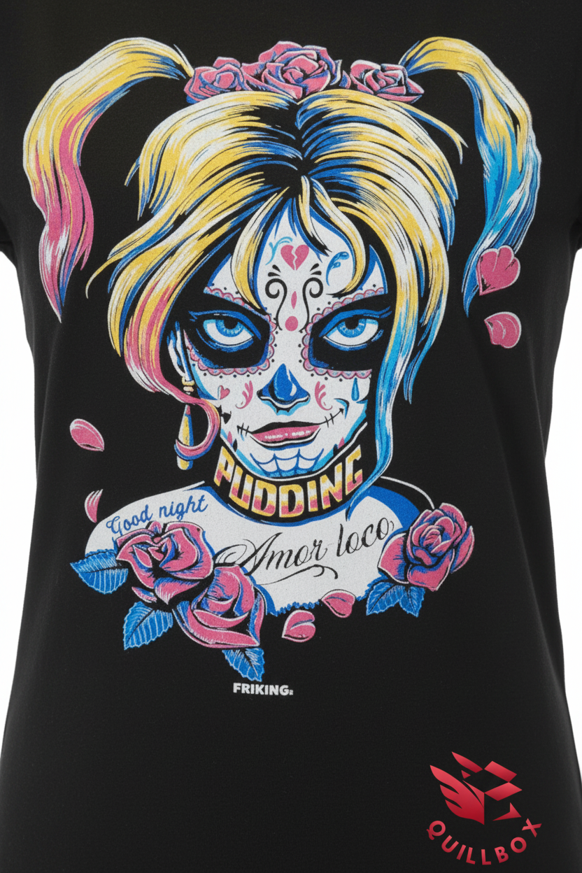 Camiseta Amor Loco Catrina Harley