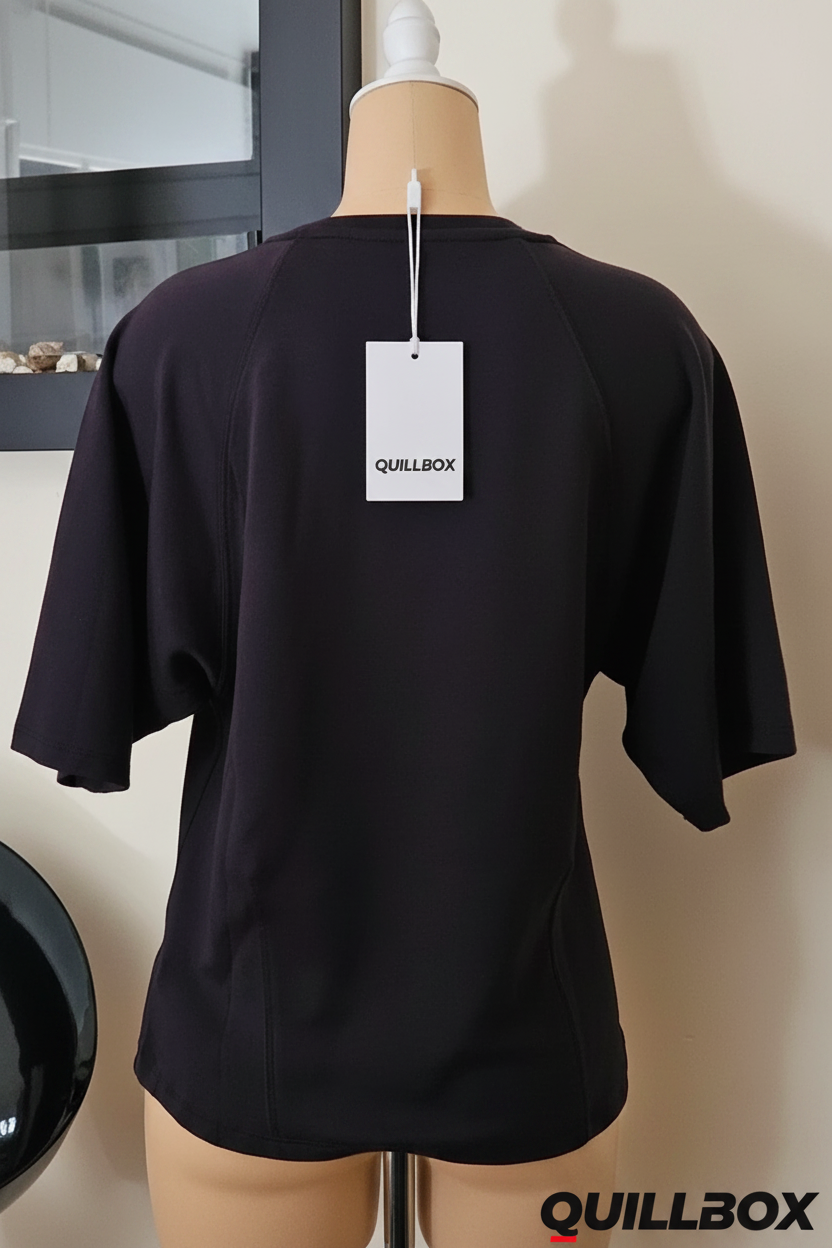 Camiseta Pull&Bear manga corta tacto suave azul