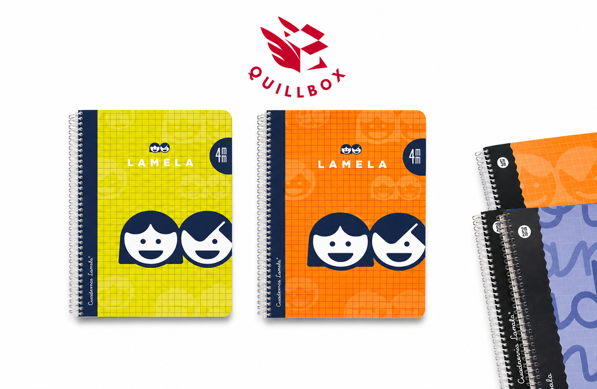 Cuadernos Lamela 4mm y 5mm