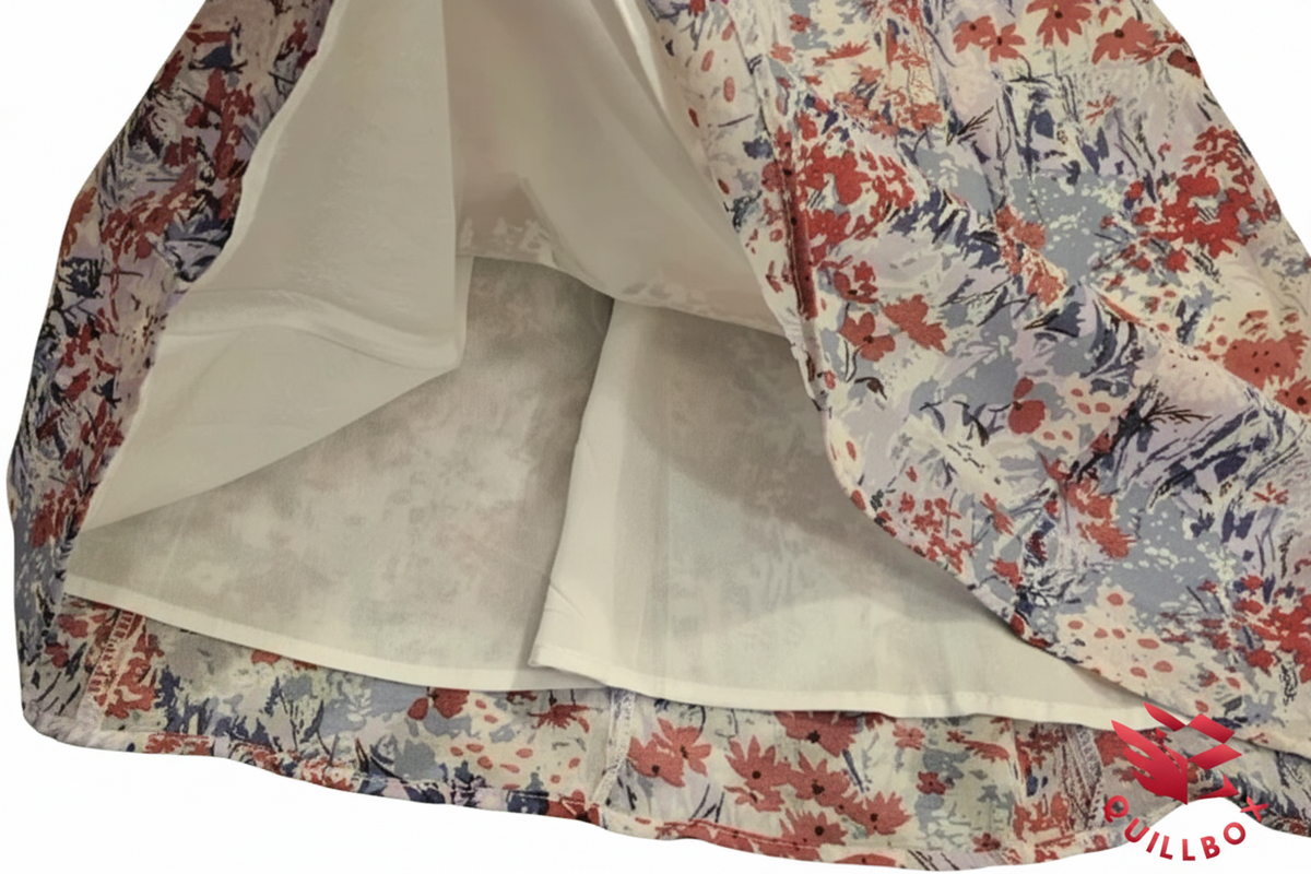 Vestido corto tirantes finos floral