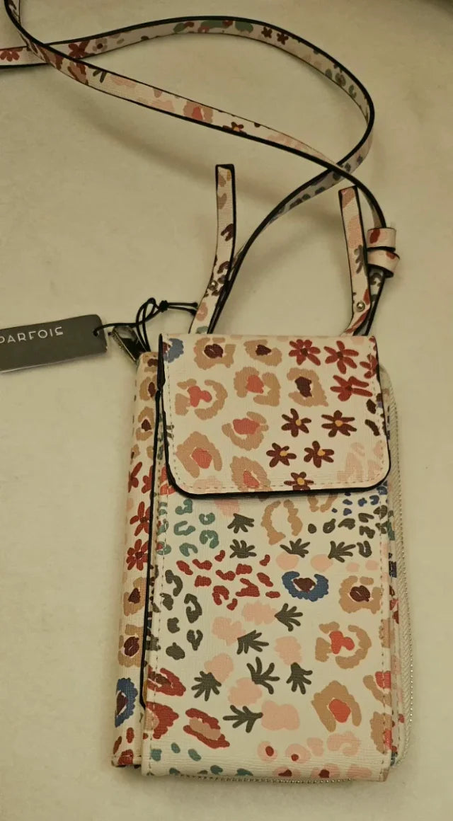 Bolso Parfois móvil bandolera estampado