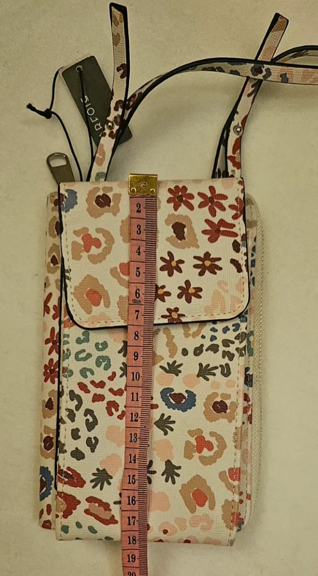 Bolso Parfois móvil bandolera estampado
