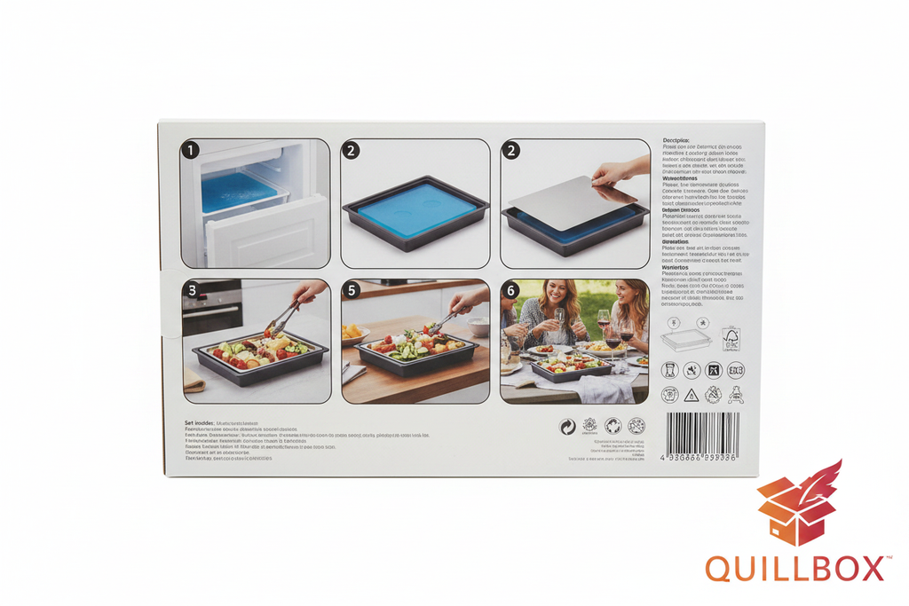 Bandeja enfriadora Home Creation - instrucciones de uso 6 pasos