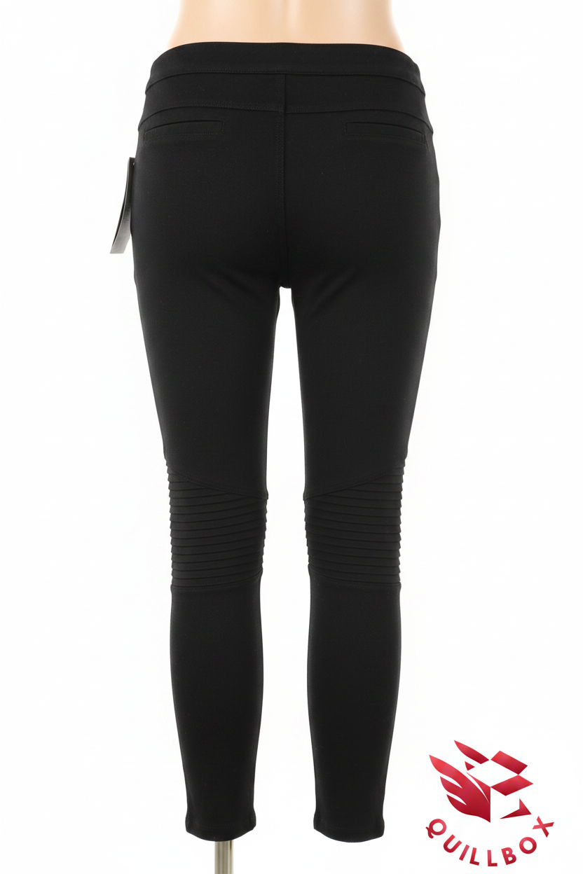 Pantalón ajustado negro (skinny/jegging)