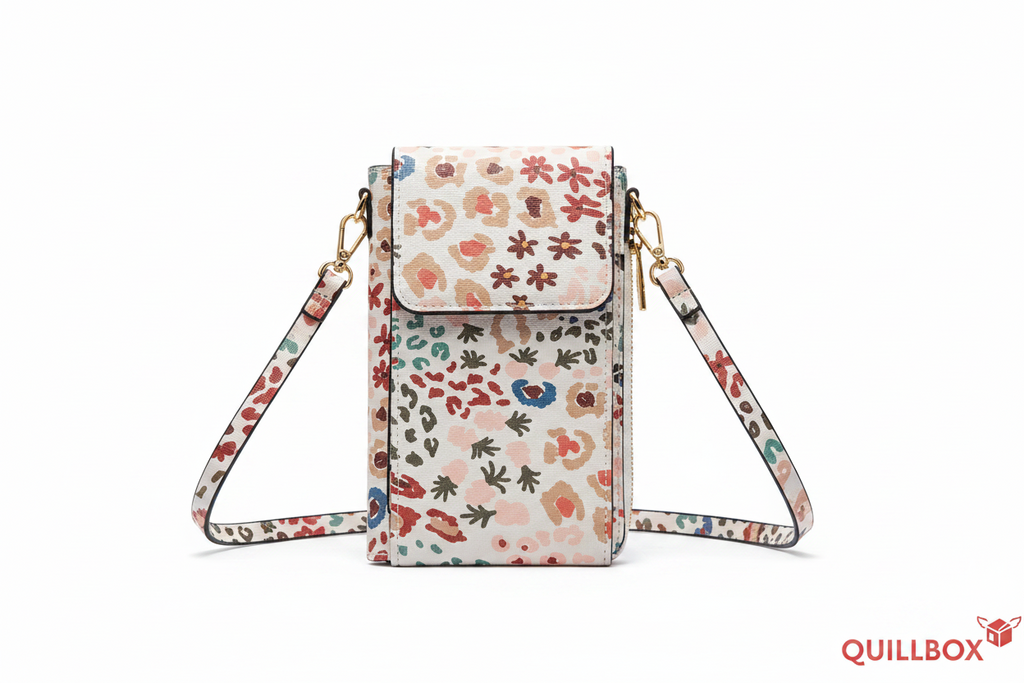 Bolso Parfois móvil bandolera estampado
