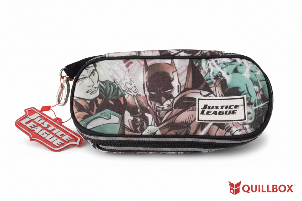 Estuche Escolar Doble Batman Justice League