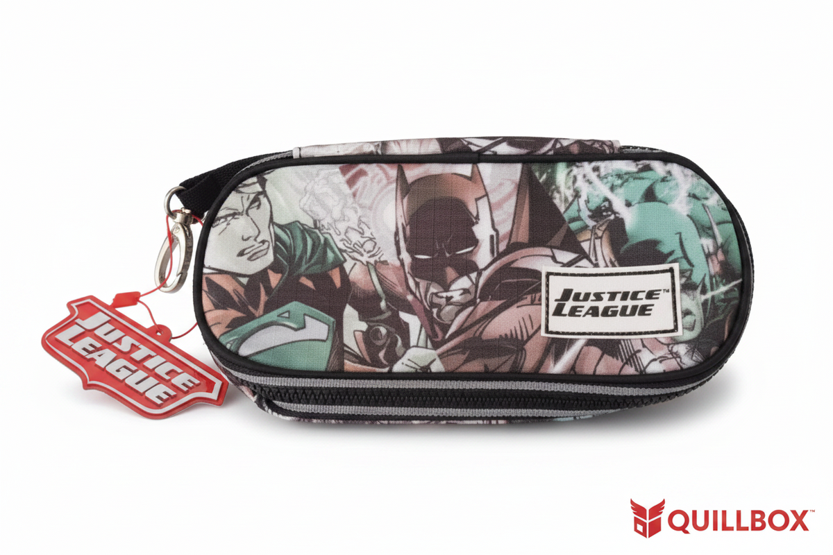 Estuche Escolar Doble Batman Justice League