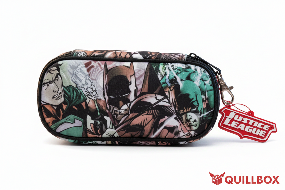 Estuche Escolar Doble Batman Justice League