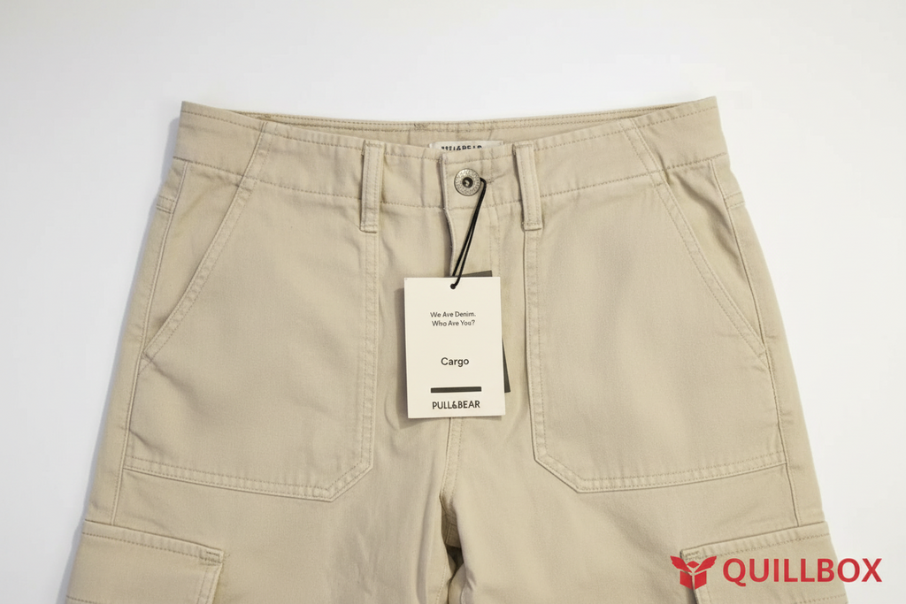 Pantalones cargo Pull&Bear beige