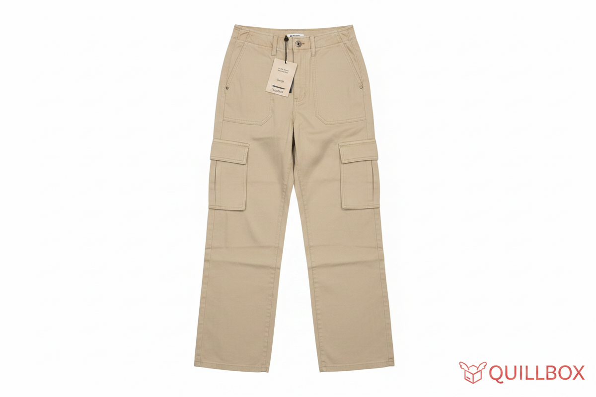 Pantalones cargo Pull&Bear beige