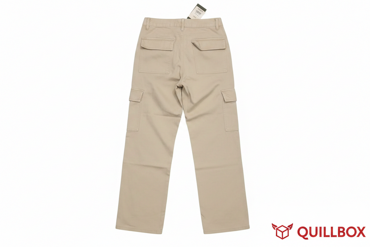 Pantalones cargo Pull&Bear beige