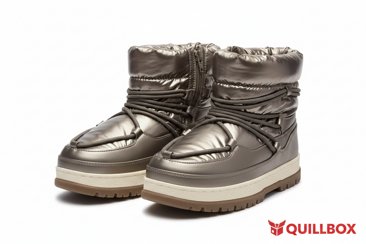 Botas de nieve Zara Nerea plateadas talla 38