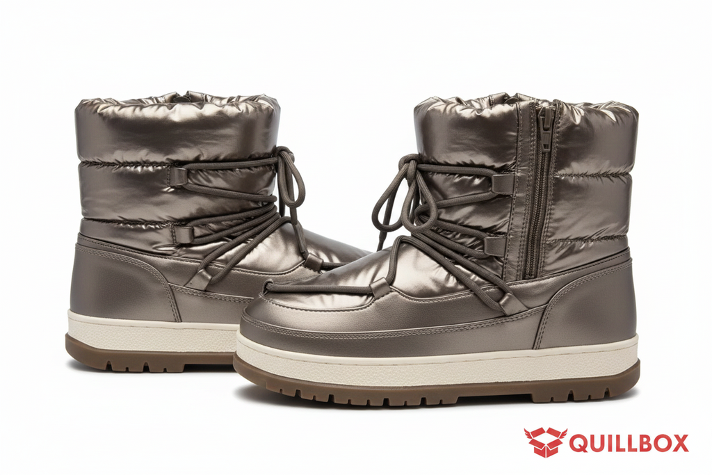Botas de nieve Zara Nerea plateadas talla 38